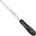 Acme United Kleen-Earth Antimicrobial Letter Opener - 8" (203.20 mm) Length - Stainless Steel Blade - Plastic Handle - Handheld - Gray - 1 Each