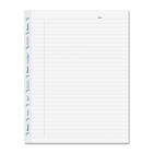 Blueline MiracleBind Notebook Refill Pages - 25 Sheets - Ruled - 9 1/4" x 7 1/4" - White Paper - Micro Perforated, Repositionable, Acid-free, Punched, Removable - Recycled - 50 Pack
