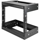 StarTech.com 8U 19" Wall Mount Network Rack - Adjustable Depth 12-20" Open Frame for Server Room /AV/Data/Computer Equipment w/Cage Nuts - Adjustable 2 Post 8U 19in wall mount network rack 12-20in mounting depth - EIA/ECA-310 compatible - Open frame design of Server Rm/IT/AV rack facilitates unobstructed airflow & supports 135lbs - w/16 screws/cage nuts - Lifetime warranty/24hr support