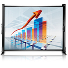 Epson ES1000 Manual Projection Screen - 50" - 4:3, 16:9 - 34.5" x 45.4" - Matte White