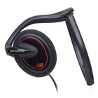 iHome NB 464 Headset - Stereo - Wired - 32 Ohm - 20 Hz - 20 kHz - Behind-the-neck - Binaural - Semi-open - 3 ft Cable - Black