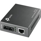 TP-Link MC110CS Fast Ethernet Media Converter - 1 x Network (RJ-45) - 1 x SC Ports - 10/100Base-TX, 100Base-FX - External
