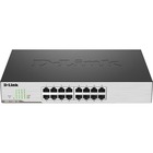 D-Link DGS-1100-16 Ethernet Switch - 16 Ports - Manageable - 2 Layer Supported - Twisted Pair - Rack-mountable, Desktop - Lifetime Limited Warranty