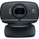 Logitech C525 Webcam - Black - USB 2.0 - 1 Pack(s) - 8 Megapixel Interpolated - 1280 x 720 Video - Auto-focus - Widescreen - Microphone