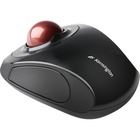 Kensington Orbit 72352 Trackball - Wireless - Radio Frequency - 2.40 GHz - Graphite, Ruby Red - USB - Scroll Ball