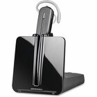 Plantronics CS540 Wireless Convertible Headset System - Mono - Wireless - DECT - 350 ft - Over-the-head, Over-the-ear, Behind-the-neck - Monaural - Semi-open - Noise Cancelling Microphone - Black, Silver