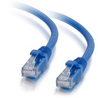 C2G 15ft Cat5e Unshielded Ethernet Cable - Cat 5e Network Patch Cable - BLU - 15 ft Category 5e Network Cable for Network Device, Modem - First End: 1 x RJ-45 Network - Male - Second End: 1 x RJ-45 Network - Male - Patch Cable - Blue