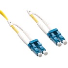 Axiom LC/LC Singlemode Duplex OS2 9/125 Fiber Optic Cable 2m - 6.6 ft Fiber Optic Network Cable for Network Device - First End: 2 x LC Network - Male - Second End: 2 x LC Network - Male - 9/125 µm - Yellow