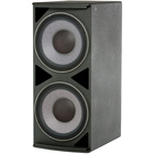 JBL Professional ASB6125 Floor Standing Woofer - 1350 W RMS - Black - 5400 W (PMPO) - 15" (381 mm) - 38 Hz to 1 kHz - 8 Ohm