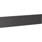 Lorell Essentials Series Hutch Tackboards - 16.50" (419.10 mm) Height x 63.88" (1622.43 mm) Width x 0.50" (12.70 mm) Depth - Black Fabric Surface - Laminated - 1 / Each