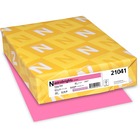 Neenah Astrobrights Paper - Letter - 8 1/2" x 11" - 65 lb Basis Weight - 250 / Pack - Pulsar Pink