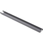 Lorell Lateral File Front-to-back Rail Kit - Platinum Gray - 4 / Box