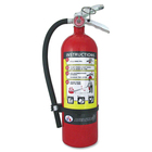 Badger Advantage ADV-550 Fire Extinguisher - 2.49 kg Capacity - B: Flammable Liquids, C: Live Electrical Equipment, A: Common Combustibles - Rechargeable, Corrosion Resistant