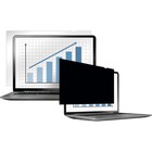 Fellowes PrivaScreenâ„¢ Blackout Privacy Filter - 15.6" Wide - For 15.6" Widescreen LCD Notebook, Monitor - 16:9 - Dust-free, Scratch Resistant, Fingerprint Resistant - Polyethylene - Anti-glare - 1 Pack - TAA Compliant