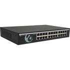 Amer SGRD24 Ethernet Switch - 24 Ports - 2 Layer Supported - Rack-mountable, Desktop - Lifetime Limited Warranty