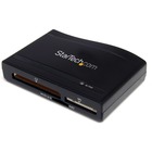 StarTech.com USB 3.0 Multi Media Flash Memory Card Reader - Add the Ability to Use Multiple Types of Flash Memory Cards, Including CompactFlash, SecureDigital and MemoryStick Cards - media card reader - flash card reader - sd card reader - compact flash c