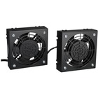 Tripp Lite SRFANWM Cooling Fan - 2 Pack - 5946.5 L/min Maximum Airflow - NEMA 5-15P - 2 pc(s) - Cabinet