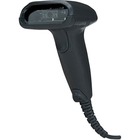 Manhattan Long Range CCD Handheld Barcode Scanner, USB, 500mm Scan Depth, Cable 1.5m, Max Ambient Light 10,000 lux (sunlight), Black, Three Year Warranty, Box - Cable Connectivity - 500 scan/s - 19.69" (500 mm) Scan Distance - 1D - CCD - USB - Black