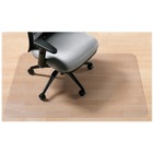 Deflecto EnvironMat Rectangular Chair Mat - Hard Floor - 60" (1524 mm) Length x 46" (1168.40 mm) Width - Polyethylene Terephthalate (PET) - Clear