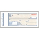 Adams Security Receipt Book - 50 Sheet(s) - 2 PartCarbonless Copy - 2.75" x 6.60" Form Size - White, Yellow - 1 Each