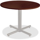 Heartwood HDL Innovations Round Cafeteria Table - 1"35.5" - Material: Particleboard - Finish: Evening Zen, Laminate