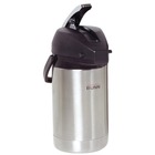 BUNN 2-1/2 Litre Lever-action Airpot - 2.50 L - Stainless Steel - Black