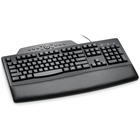 Kensington Pro Fit 72402 Keyboard - Cable Connectivity - USB, PS/2 Interface Internet, Multimedia Hot Key(s) - English (US) - Computer - PC - Black
