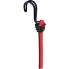 Master Lock 2-Wire Hook Bungee Cord - 24" (609.60 mm) Length - 89.81 kg Tensile Strength - Red - Rubber, Steel