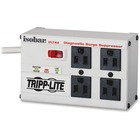 Tripp Lite Isobar 4 Outlet 120V Surge Suppressor - 4 x NEMA 5-15R - 1.44 kVA - 3330 J - 120 V AC Input - 120 V AC Output
