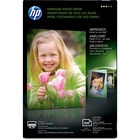 HP Everyday Inkjet Photo Paper - White - 4" x 6" - 53 lb Basis Weight - Glossy - 100 / Pack - Design for the Environment (DfE) - Quick Drying