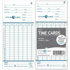 Pyramid Time Systems Time Cards for 2600 - 7.44" x 3.38" Form Size - 6 Columns per Sheet - Tan - Recycled - 100 / Pack