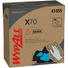 Wypall X70 Wipers Pop-up Box - 9.1" x 16.8" - White - Hydroknit - Durable, Absorbent, Strong, Reusable, Embossed - For Multipurpose - 100 Per Box - 100 / Box