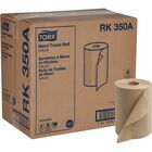 Tork Hand Towel Roll Dispenser Universal Towels - 1 Ply - 7.9" x 350 ft - 5.50" (139.70 mm) Roll Diameter - Natural - Fiber - Soft, Strong, Absorbent, Embossed - For Hand - 12 / Box