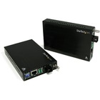 StarTech.com 10/100 Mbps Ethernet Single Mode WDM Fiber Media Converter Kit SC 20km - WDM (Wave Division Multiplexing) Technology - Kit includes local and remote converter module for a complete solution - Supports standalone operation; or installation int