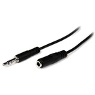 StarTech.com 1m Slim 3.5mm Stereo Extension Audio Cable - M/F - Extend the connection distance between your iPhone, MP3 player or other mobile audio device and your headphones or stereo system - headphone extension - headphone extension cable - headphone extension cord - 3.5mm extension - mini stereo extension