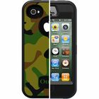 OtterBox Defender Carrying Case (Holster) Apple iPhone Smartphone - Black - Silicone Body - Polycarbonate Interior Material - Jungle Camo - Belt Clip - 4.88" (123.95 mm) Height x 2.71" (68.83 mm) Width x 0.66" (16.76 mm) Depth