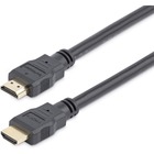 StarTech.com 10ft/3m HDMI Cable, 4K High Speed HDMI Cable with Ethernet, Ultra HD 4K 30Hz Video, HDMI 1.4 Cable, HDMI Monitor Cord, Black - 9.8ft High Speed HDMI Cable with Ethernet; 10.2 Gbps bandwidth; 4K video (3840x2160 30Hz) - Ultra HD HDMI 1.4 cable w/durable PVC strain relief - HDMI cord for office/boardroom use w/laptop/workstation and monitor/projector/display; Samsung/Sony/Dell
