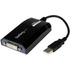 StarTech.com USB to DVI Adapter - External USB Video Graphics Card for PC and MAC- 1920x1200 - Connect a DVI display for an extended desktop multi-monitor USB solution - usb video card - usb to dvi adapter - usb to dvi external video card - usb to dvi video adapter - usb to dvi graphics adapter