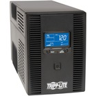 Tripp Lite OmniSmart OMNI1500LCDT 1500VA Tower UPS - Tower - 8 Hour Recharge - 110 V AC Input - 120 V AC Output - USB - 10 x NEMA 5-15R