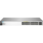 HPE 2530-24G-PoE+ Switch - 24 Ports - Manageable - 2 Layer Supported - Twisted Pair - PoE Ports - 1U High - Desktop, Rack-mountable, Wall Mountable - Lifetime Limited Warranty
