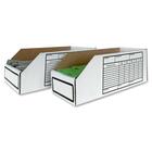 Crownhill Storage Bin - External Dimensions: 6" Width x 12" Depth x 4" Height - For Spare Part - 1 Each