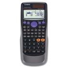 Casio FX300ESPL Scientific Calculator - 249 Functions - Textbook Display, Independent Memory, Slide-on Hard Case, Plastic Key, Auto Power Off, Dual Power - 2 Line(s) - 10 Digits - Battery/Solar Powered - 3.2" x 0.4" x 6.4" - Black - 1 Each