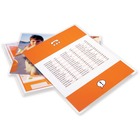 Swingline Laminating Pouch - Laminating Pouch/Sheet Size: 8.75" Width x 11.25" Length x 5 mil Thickness - for Document - Clear - 100 / Box