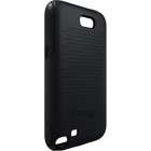 OtterBox Samsung Galaxy Note 2 Commuter Series Case - For Smartphone - Black - Polycarbonate, Silicone - 1