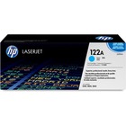 HP 122A Original Toner Cartridge - Laser - 4000 Pages - Cyan - 1 Each