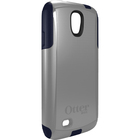 OtterBox Galaxy S4 Commuter Series Case - For Smartphone - Gunmetal Gray, Admiral Blue - Silicone, Polycarbonate