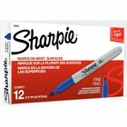 Sharpie Fine Point Permanent Marker - Fine Marker Point - 1 mm Marker Point Size - Blue - 1 Each