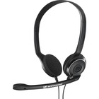 Sennheiser PC 8 USB Headset - Stereo - USB - Wired - 32 Ohm - 42 Hz - 17 kHz - Over-the-head - Binaural - Supra-aural - 6.6 ft Cable - Noise Cancelling, Uni-directional Microphone - Black