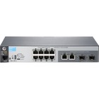 HPE 2530-8G Ethernet Switch - 8 Ports - Manageable - 2 Layer Supported - Twisted Pair - 1U High - Rack-mountable, Wall Mountable, Desktop - Lifetime Limited Warranty