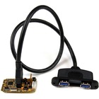 StarTech.com 2 Port SuperSpeed Mini PCI Express USB 3.0 Adapter Card w/ Bracket Kit and UASP Support